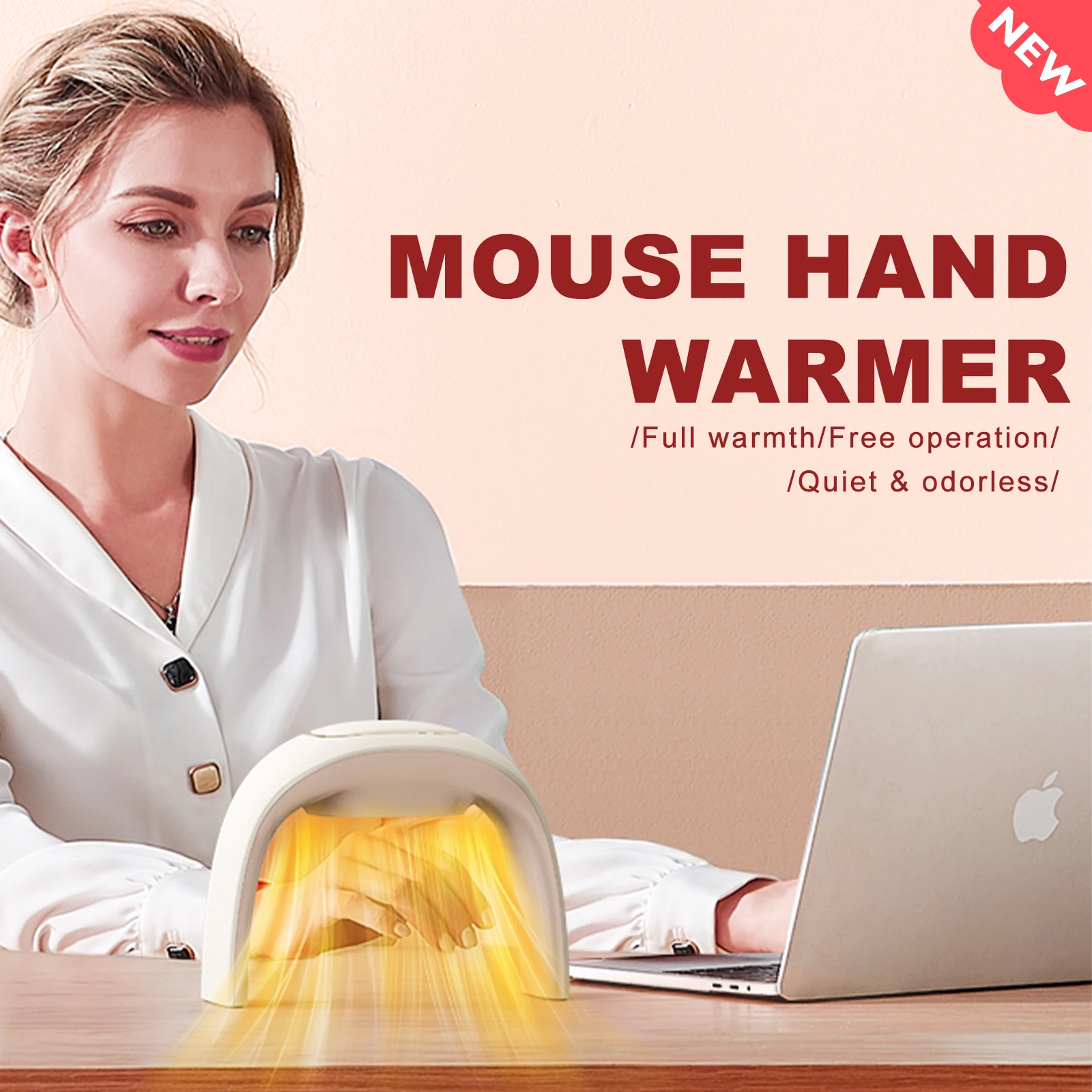 Eary Portable Winter Mouse Han - Office Tech Desk recension och pris