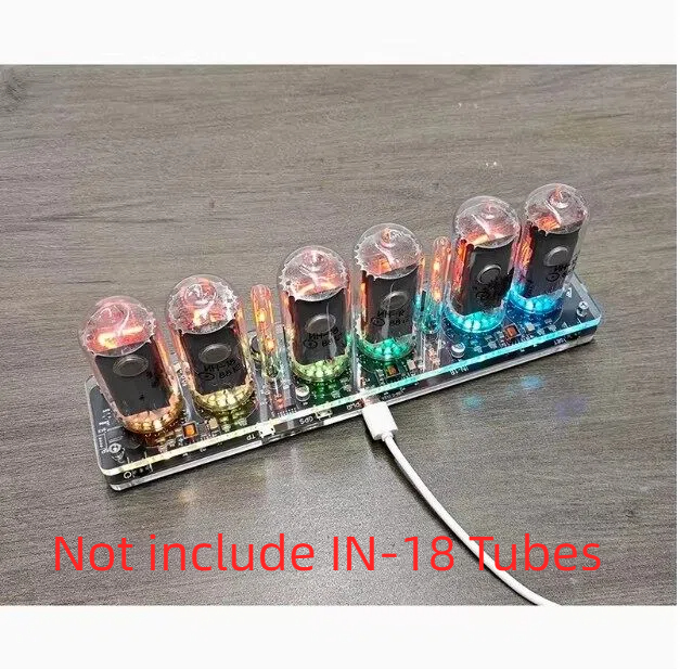 GHXAMP 6-Digit IN-18 Nixie Tub - Tech Office Youtube recension och pris