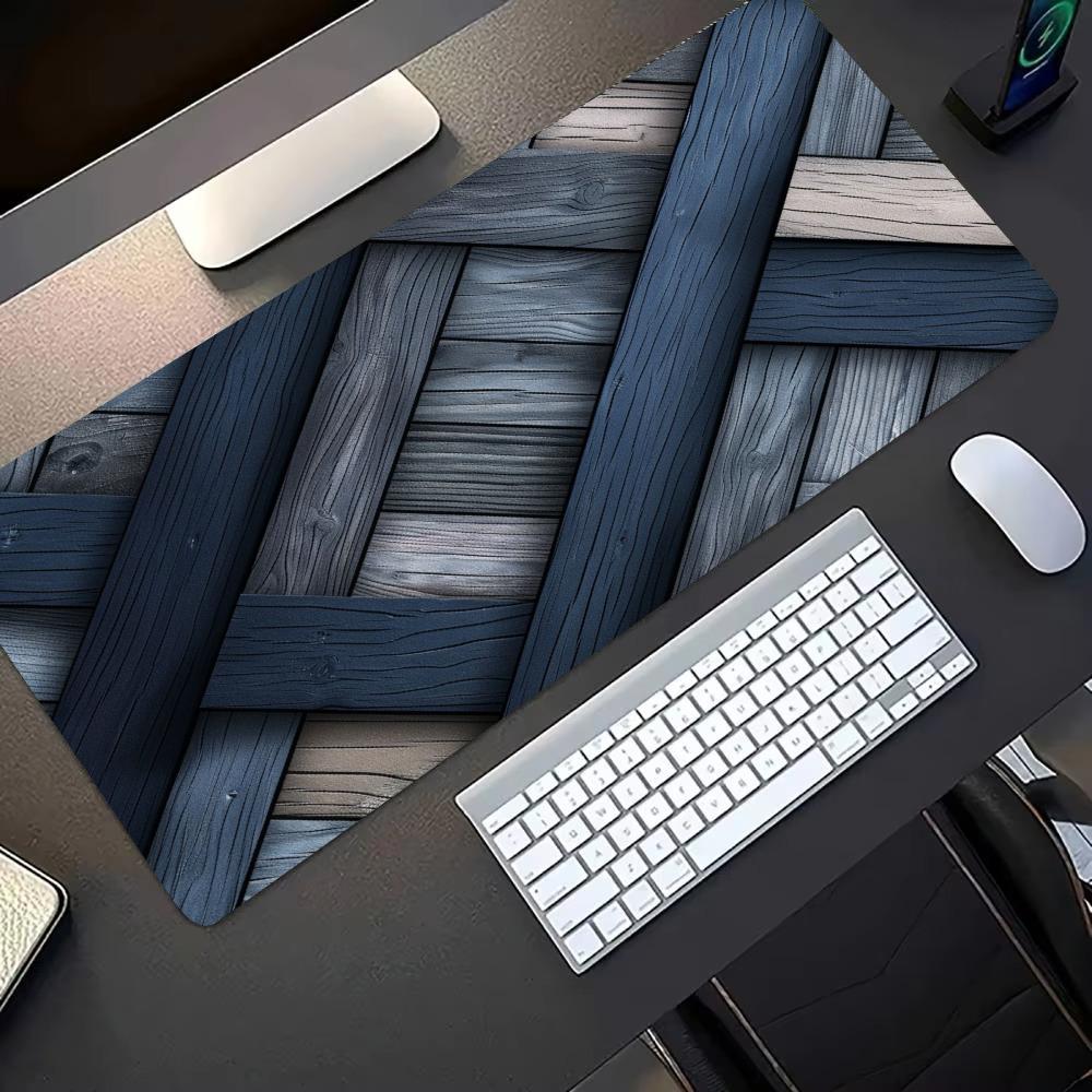 Cyan Neon Tech Geometric Large - Office Tech Desk recension och pris