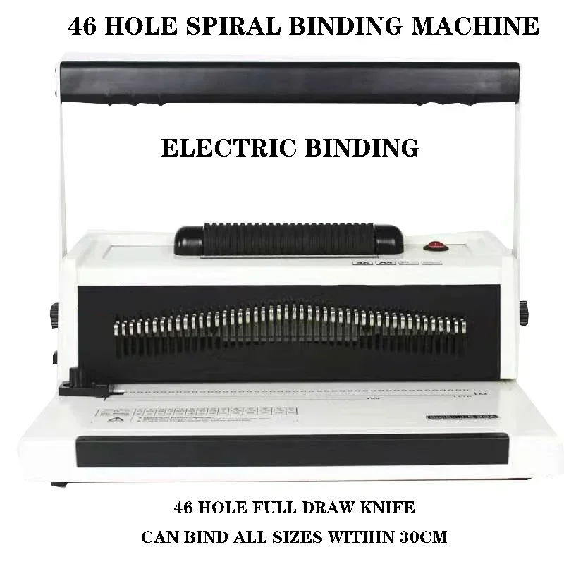 Electric Spiral/Coil Binding a - Binding Machine Comb recension och pris