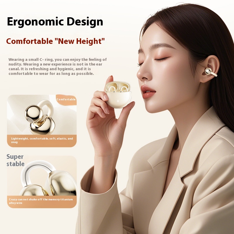 Upgraded Premium Bluetooth Ear - Office Tech Typing recension och pris