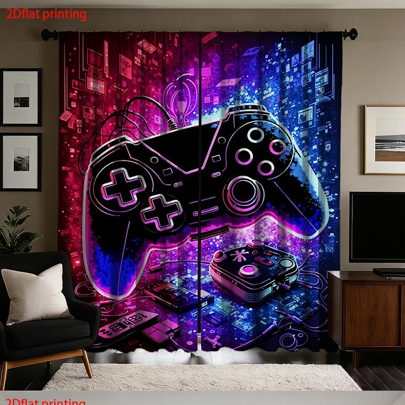 Neon Gaming Curtain Controller - Tech Office Youtube recension och pris