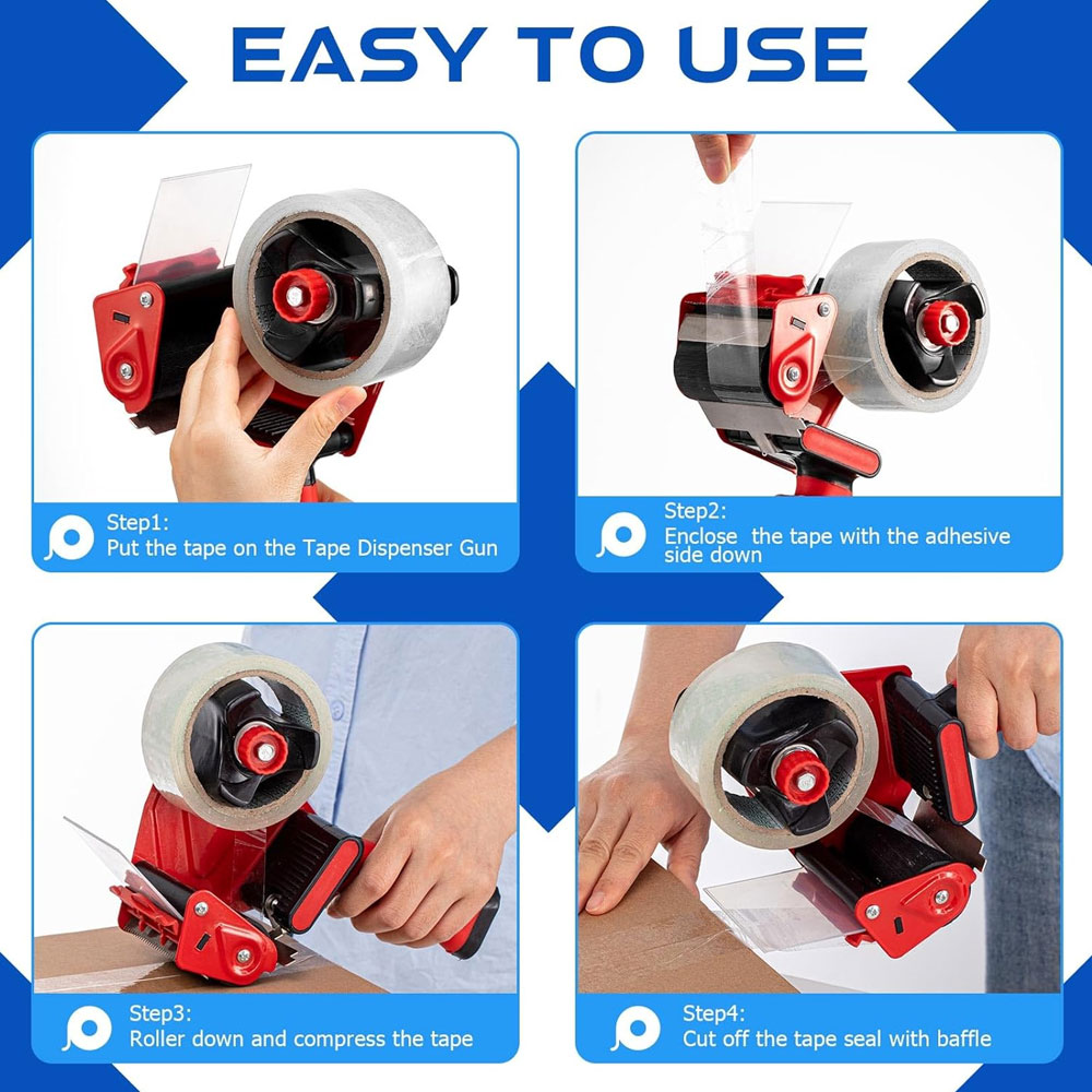 3-Inch Heavy-Duty Tape Cutter  - Tape Gun Dispenser recension och pris