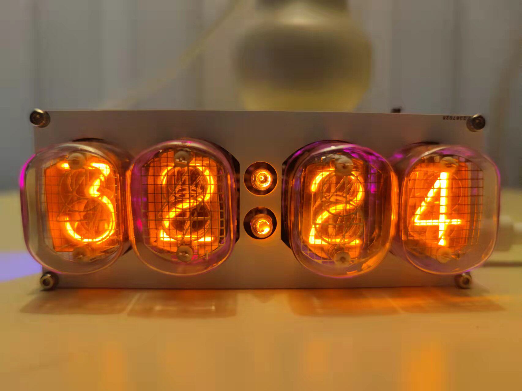 QS30-1 Nixie Tube Clock, Retro - Tech Office Youtube recension och pris