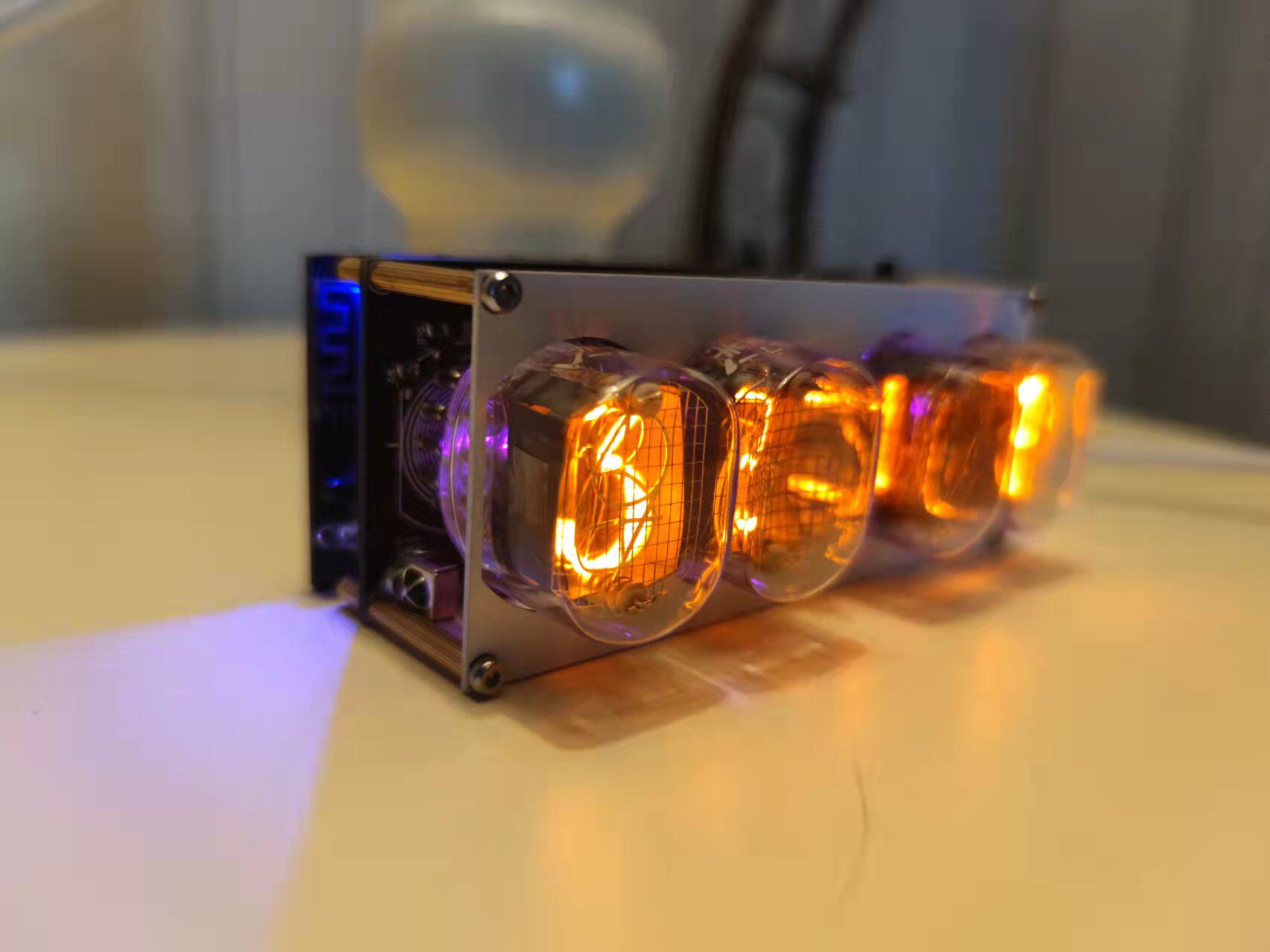 QS30-1 Nixie Tube Clock, Retro - Tech Office Youtube recension och pris