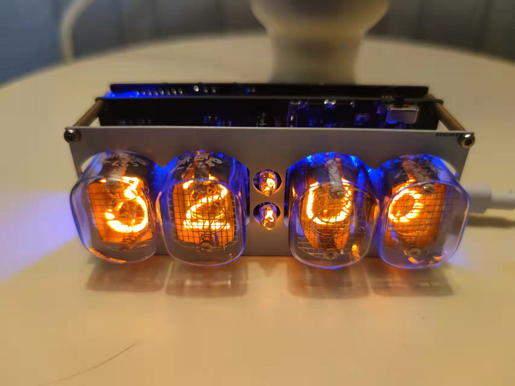 QS30-1 Nixie Tube Clock, Retro - Tech Office Youtube recension och pris