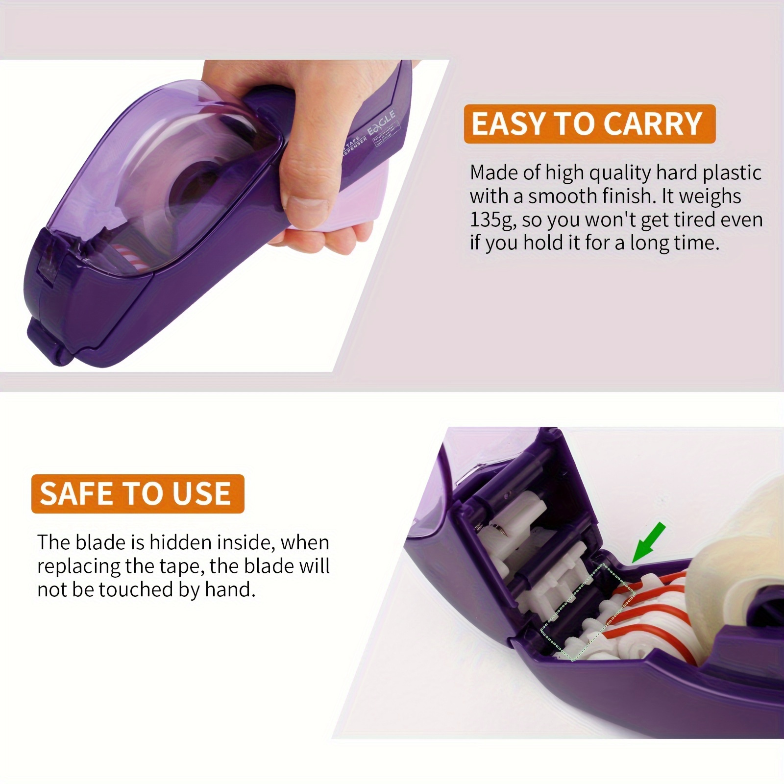 Tape Included Automatic Tape D - Tape Gun Dispenser recension och pris