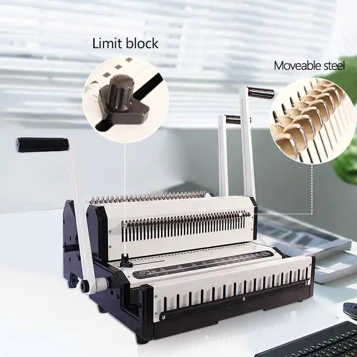 Wire Comb Clip Binding Machine - Binding Machine Comb recension och pris