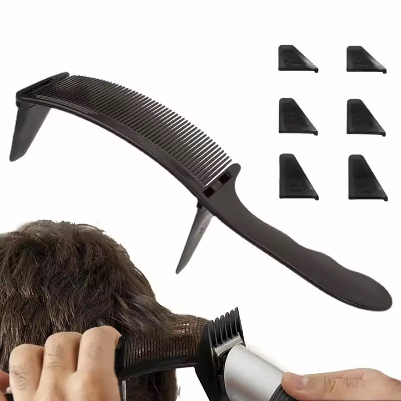 Barber Flat Top Haircut Comb C - Binding Machine Comb recension och pris