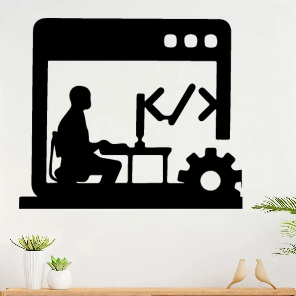 Metal Wall Art Tech Gift for S - Office Tech Software recension och pris
