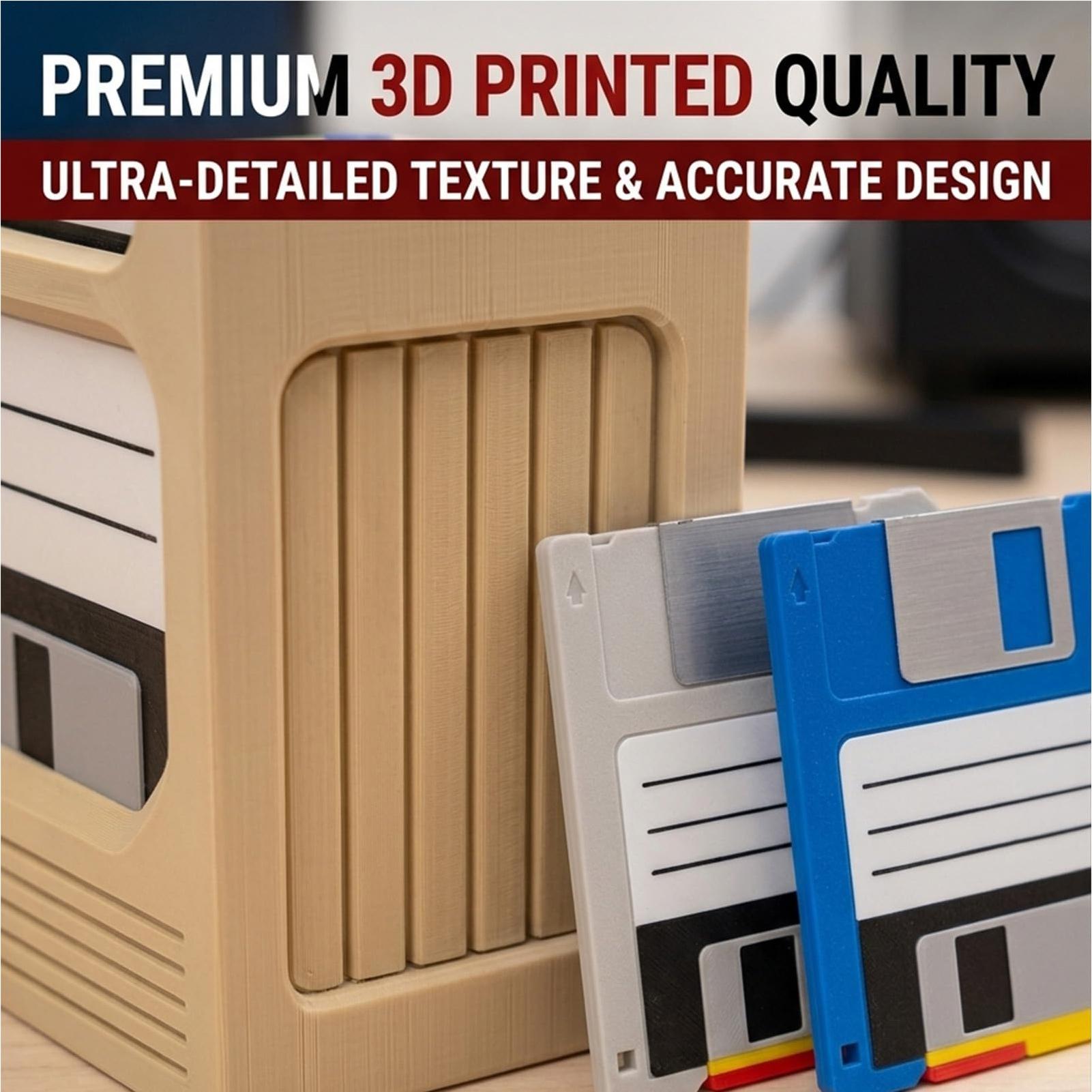 Retro Tech Coaster Holder Set  - Office Tech Desk recension och pris
