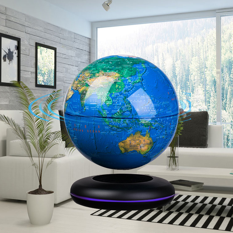 Magnetic Levitation Globe 8 In - Office Tech Desk recension och pris